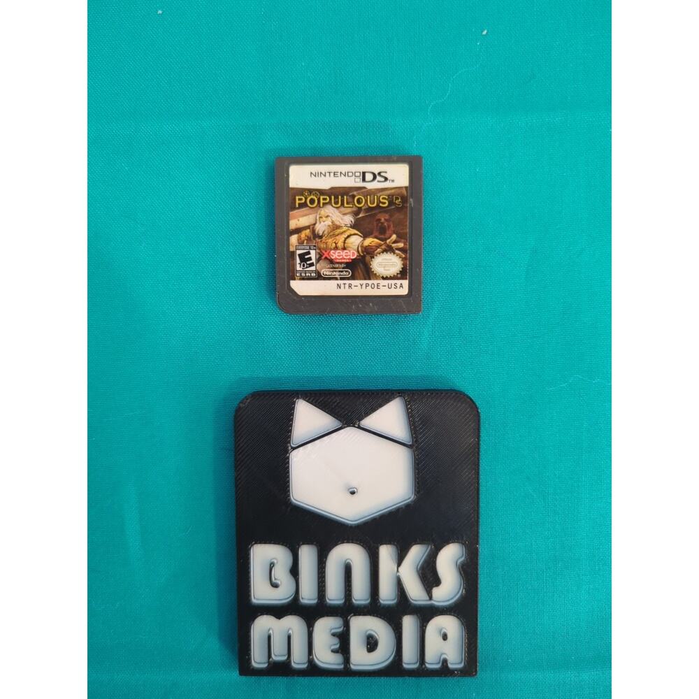 Populous DS - Nintendo DS 2008 - Game Only (Tested & Working)